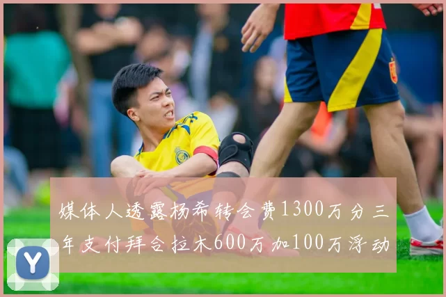 媒体人透露杨希转会费1300万分三年支付拜合拉木600万加100万浮动